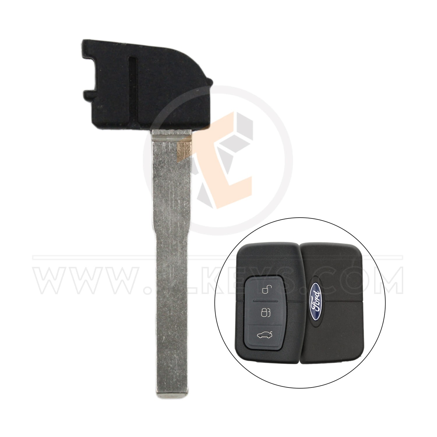 Ford Curve 2005-2010 Smart Key Blade Aftermarket Status Aftermarket